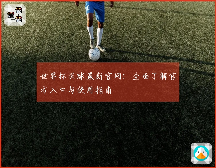 世界杯买球最新官网：全面了解官方入口与使用指南